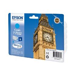 К-ж (C13T70324010) EPSON WP 4000/4500 Series Ink L Cartridge Cyan 0.8k