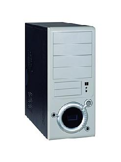 Корпус Miditower Foxconn TLA-205  ATX  350W FSP (20+4пин) Black&white