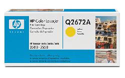 Картридж HP Q2672A YELLOW  для hp  LJ 3500 серии